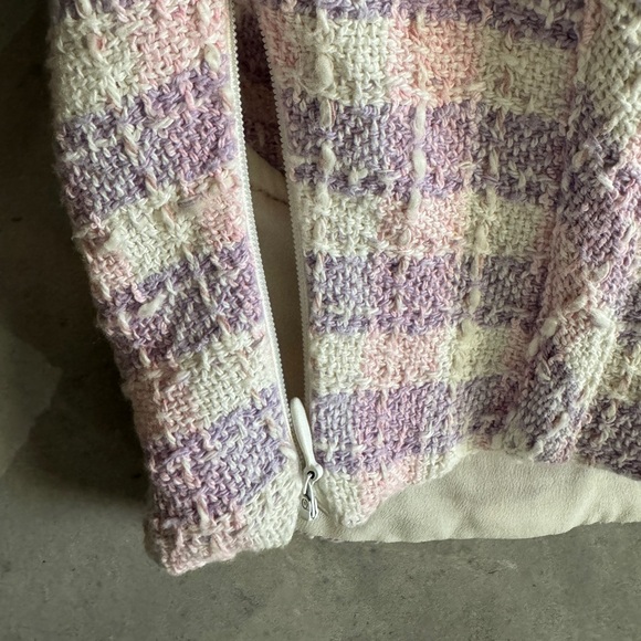 NWT! Zara Tweed Crop Top | S - Picture 8 of 9